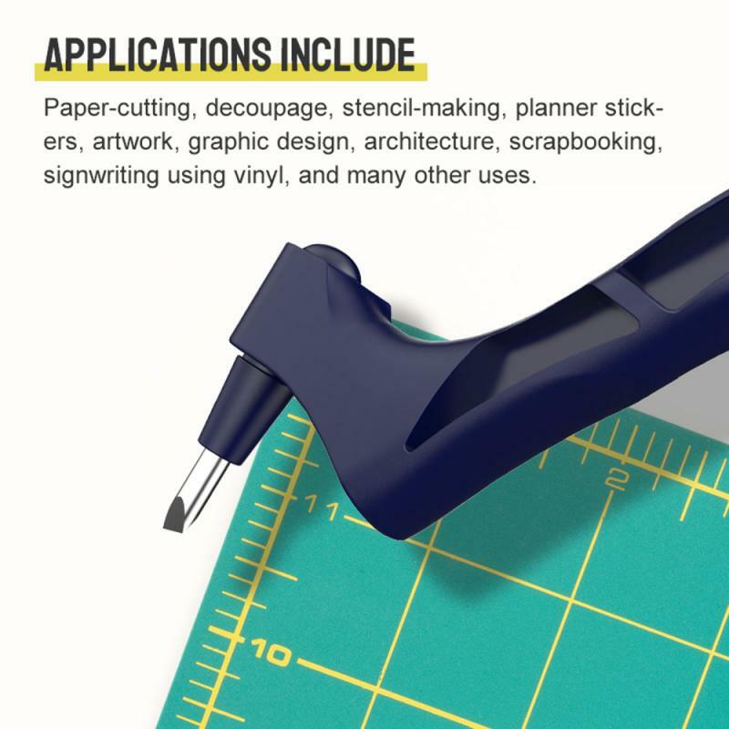 Craft Cutting Tools Art Cutting For Craft Hobby Scrapbooking Stencil DIY Cutting Carving Crafting 360° Rotary Cutter Craft Tool