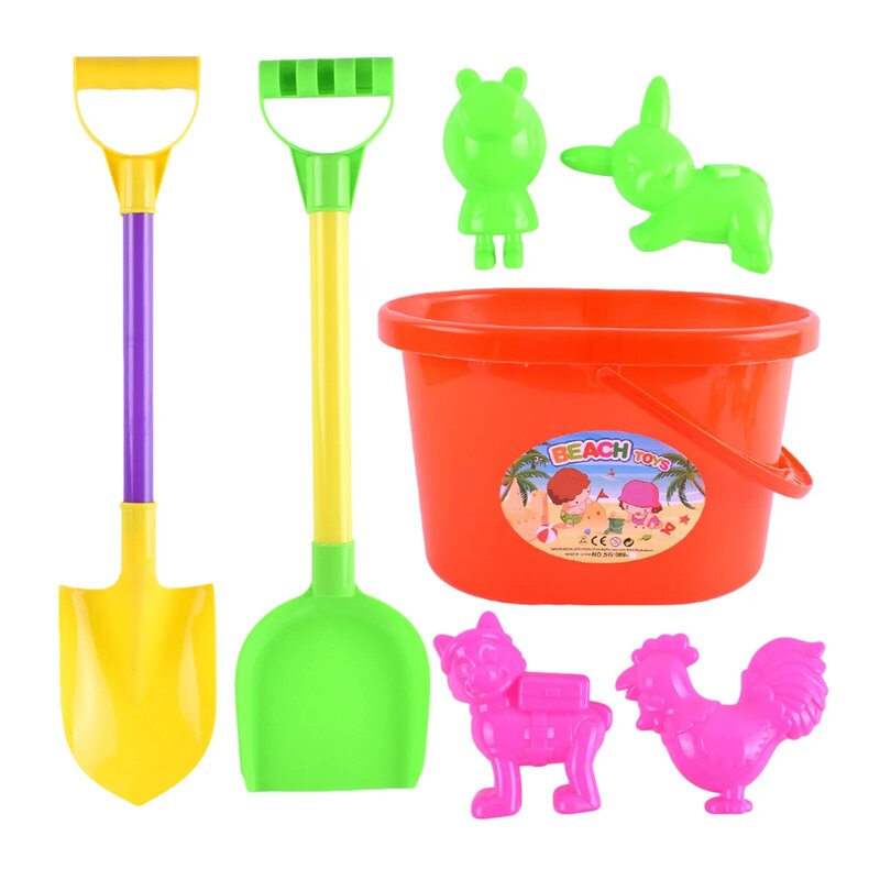 Beach Toys For Kids Play Water Toys Sand Box Set Kit Sand Table Sand Bucket Summer Toys for Beach Play Sand Water Game Play Cart