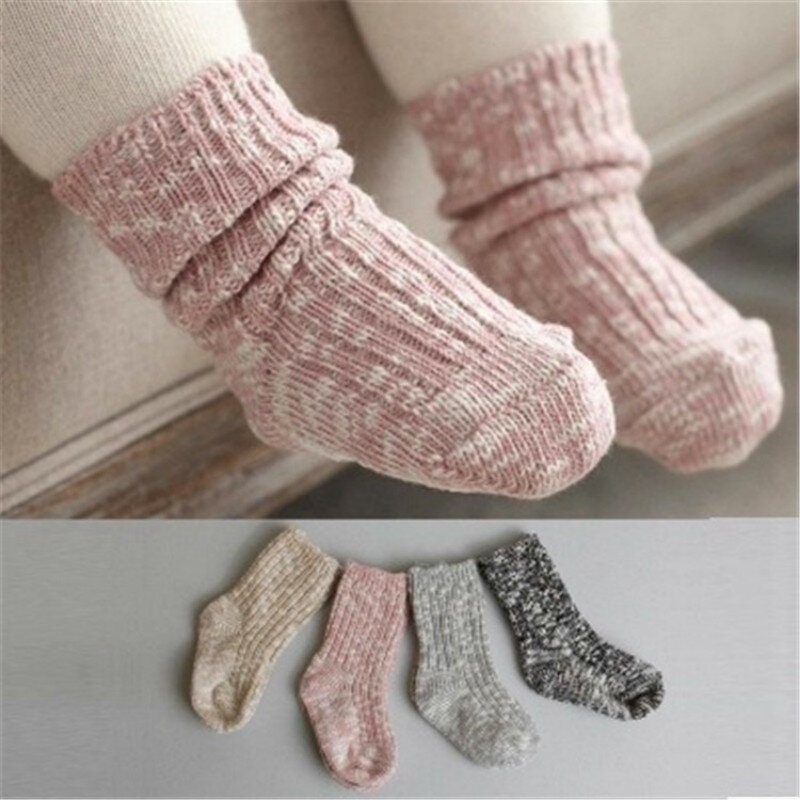 0-24 Months Baby Socks Lovely Soft Newborn Toddler Infant Kids Girls Boys Non Slip Socks Fashion