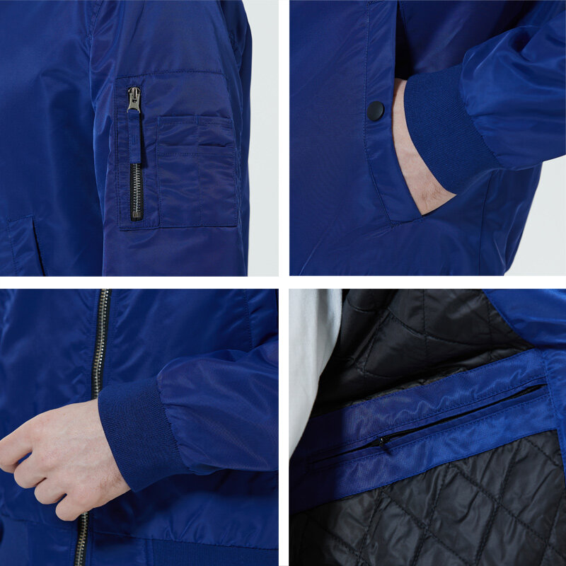 ICEbear-abrigo corto de vuelo para hombre, chaqueta de marca de alta calidad, a la moda, MWC20706D, novedad de otoño, 2022