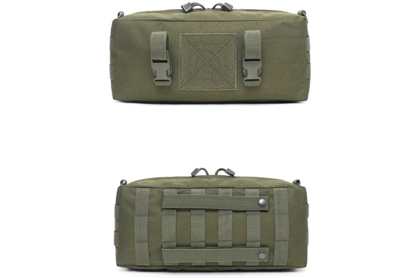 Large Capacity Outdoor Nylon Molle Bag 1000D Tactical Waist Bag for Men Military Utility Waist Shoulder Bag
