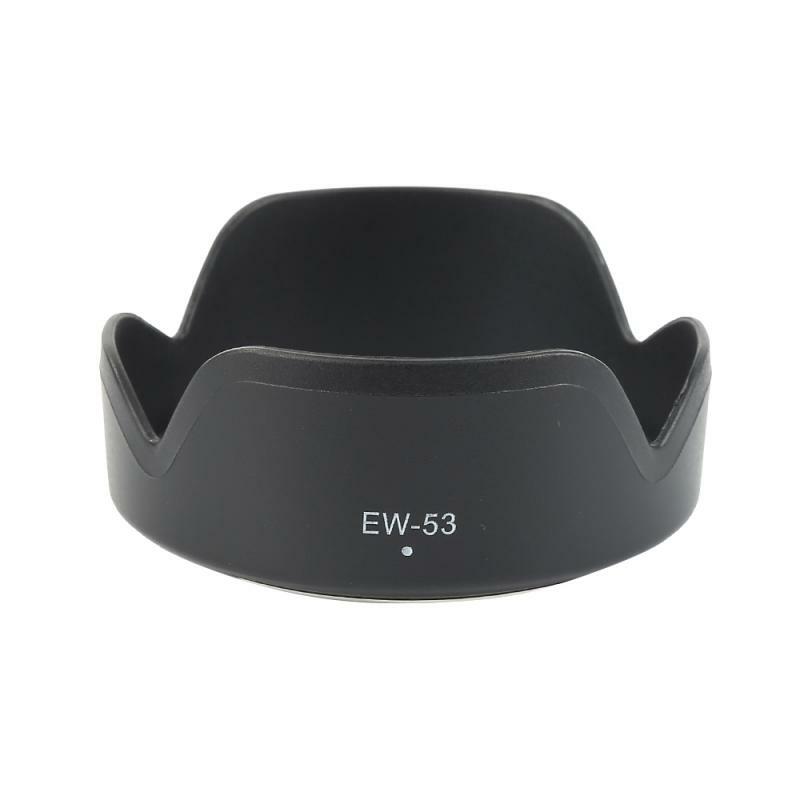 EW-53 49mm ew 53 EW53 Zonnekap Omkeerbare Cámara Lente accesorios voor para Canon EOS M10 EF-M 15-Lente de 45mm