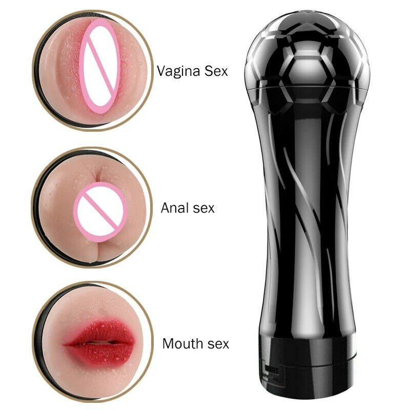 Vibrador sexo brinquedos para homens bolso buceta artificial vagina masturbação boca vaginal anal sexo máquina masturbador masculino sex shop