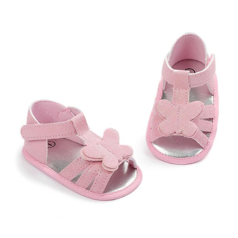 Verão bebê meninos meninas arco respirável antiderrapante macio solado sandálias