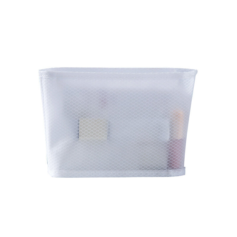 De gran capacidad bolso de cosméticos Simple lavado bolsa transparente Impermeable bolsa de cosméticos Multi-función de almacenamiento portátil de viaje bolsa