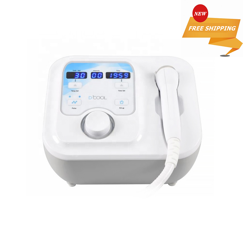 Portable Dcool For Skin Tightening Anti Puffiness Facial Heating Cooling And Electroporation Machine