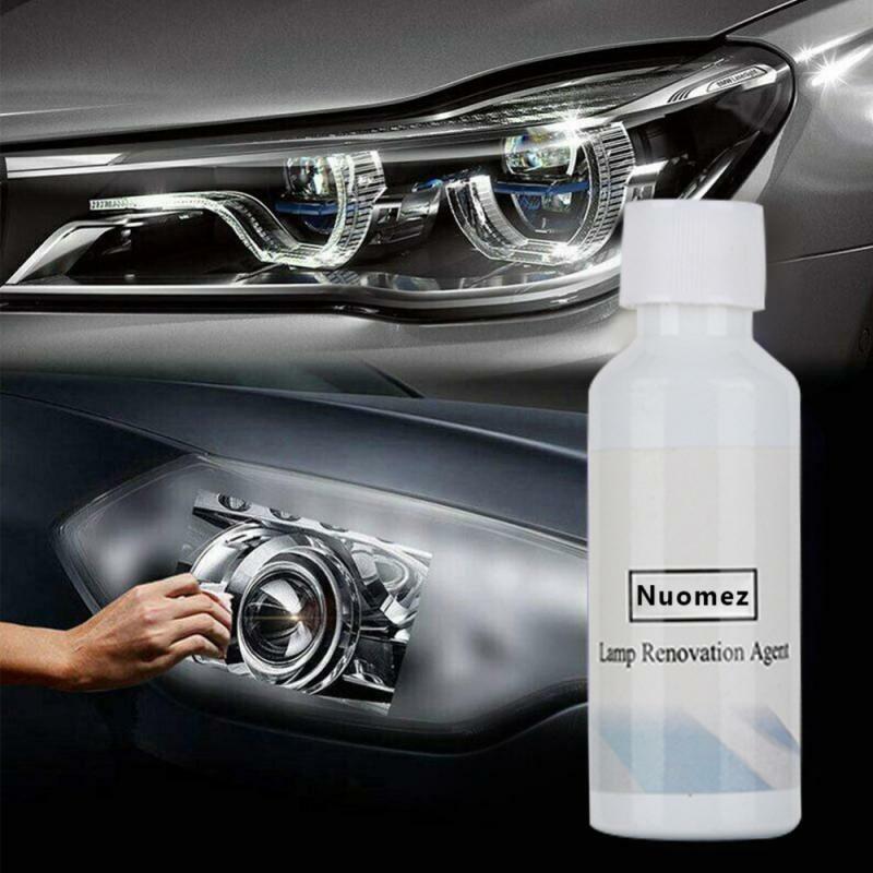 20ml Car Headlight Repair Liquid Auto Polishing Cleaning Window Cleaner White Headlight Repair Lamp Car Accessories TSLM1