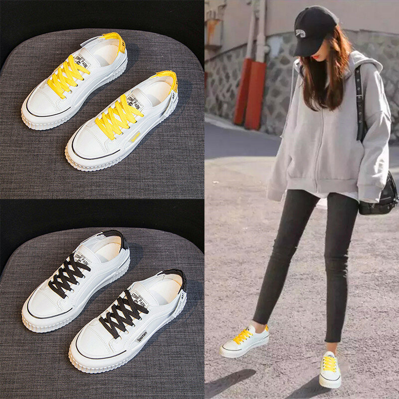 Best-selling hot sale women shoes new shell shoes women's vulcanized shoes casual wild shoes light flat shoes Little white shoes