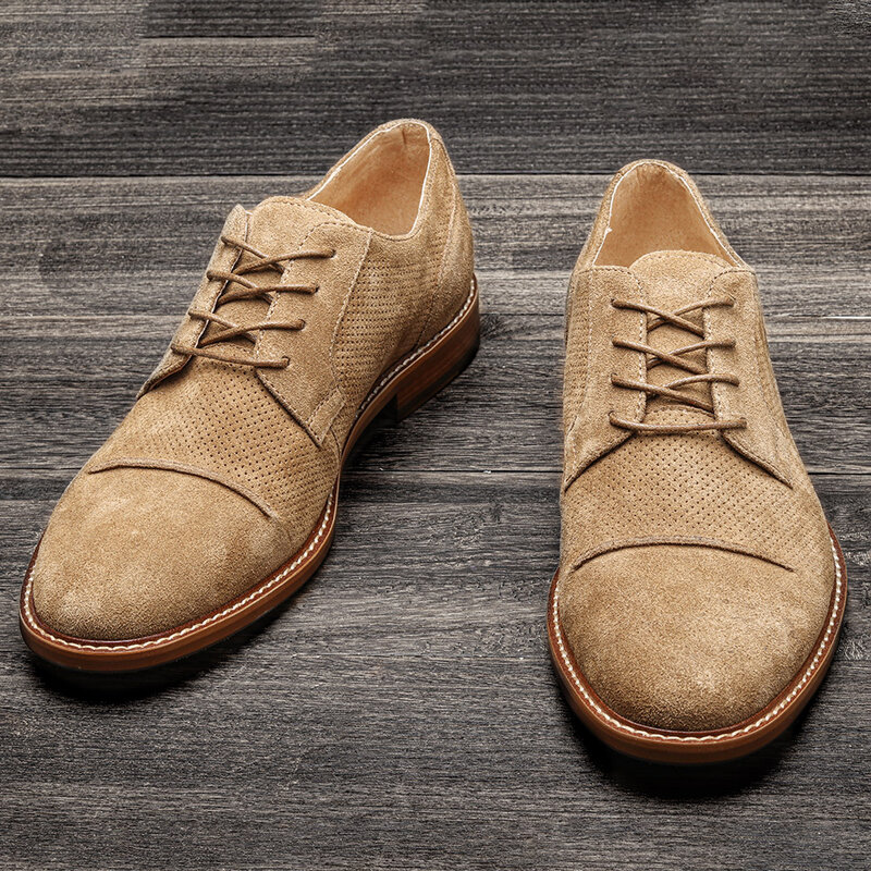 7~12 Man Casual Shoes 2021 genuine leather men shoes fashion comfortable brand luxury shoes men leather #AL707