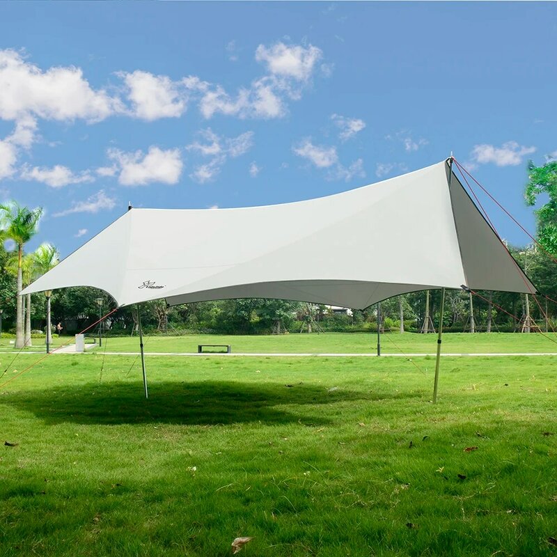 Vialido – grand espace pour Camping en plein air, protection solaire Anti-ultraviolet, isolation thermique, auvent de tente