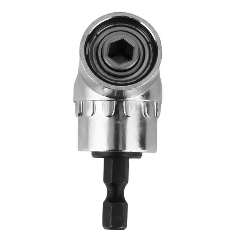High Quality 105 Degrees 1/4" Extension Hex Drill Bit Adjustable Hex Bit Angle Driver Screwdriver Socket Holder Adaptor Tools