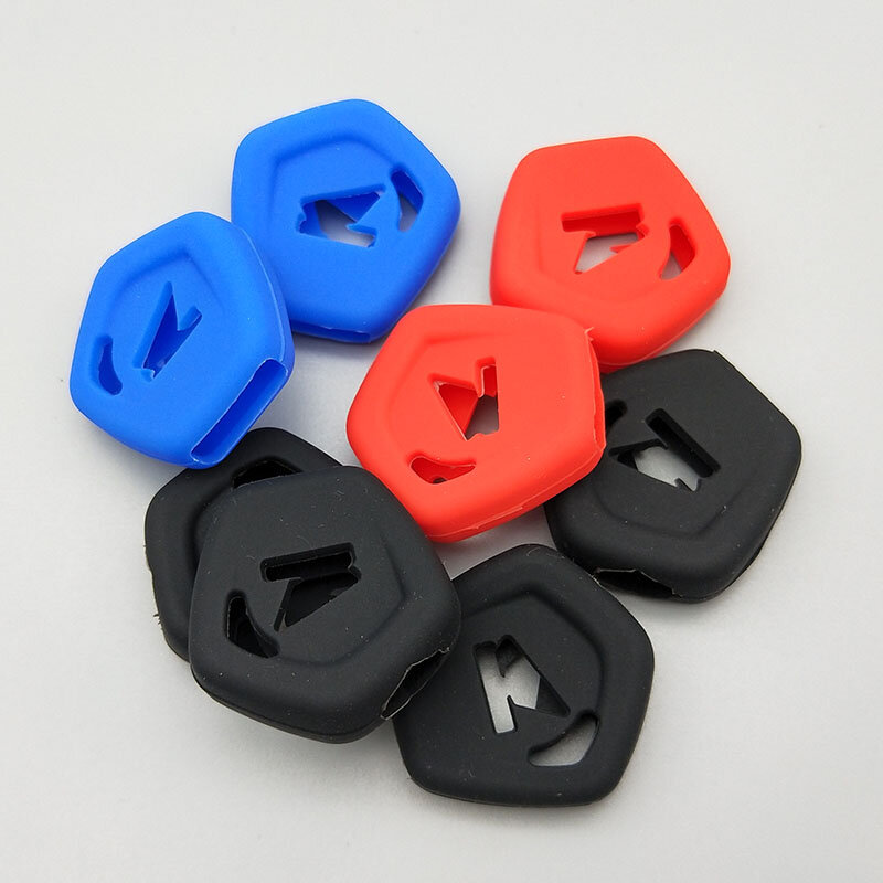 Silicone Rubber Motorcycle key cover case protect cap shell set skin holder for honda revo absolute motor remote keychain