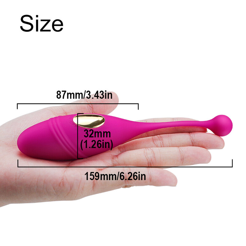 Vibrador inalámbrico con Control remoto para mujeres, juguete sexual erótico de bragas, consolador usable, punto G, clítoris