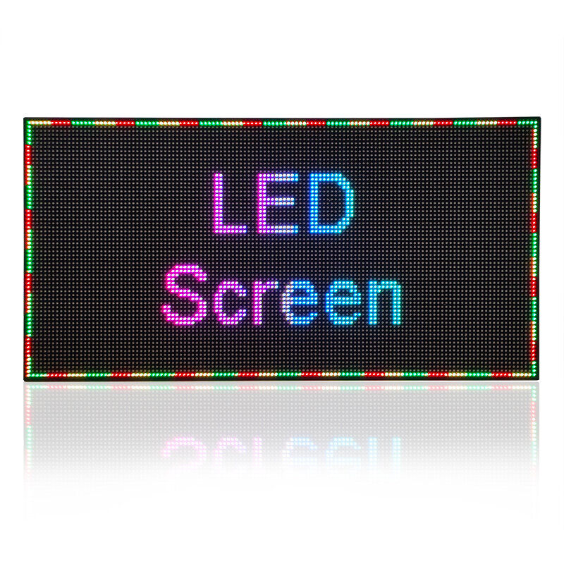 Bannière LED avec panneaux publicitaires en couleur, Message défilant, Programmable, affichage de texte