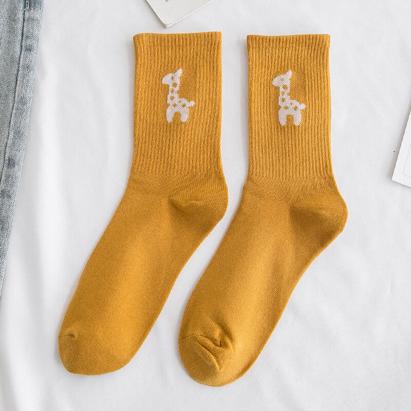 Носки с фруктами женские милые хлопковые чулки в японском и корейском стиле милые весенне-летние короткие милые носки INS Sox