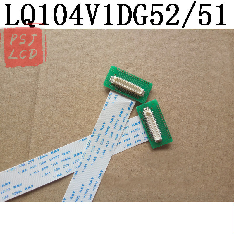 SAKN016B LQ104V1DG52/DG51/21/59 용 케이블이있는 31 핀 핀 보드 (TTL LVDS 신호로 전환) 간격 0.5mm 길이 25cm