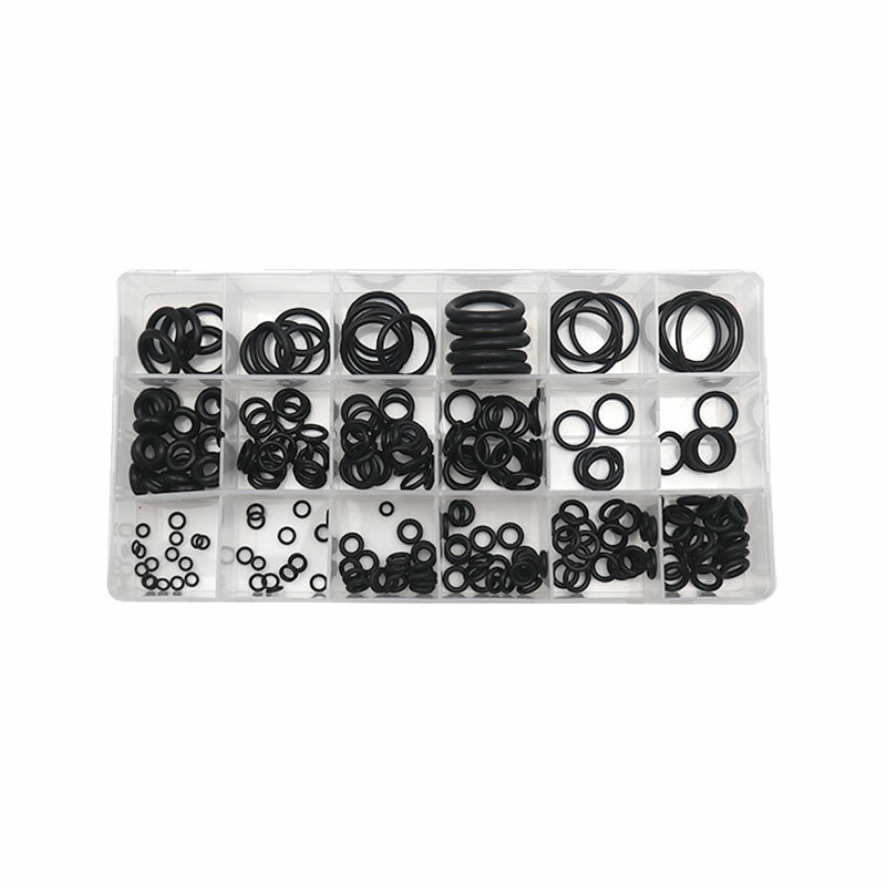 O Rings Gasket Rubber Sealing O-rings Nitrile Washer Seals, Damper Waterproof Repair Rubber Assortment Kit Sealing Ring Box