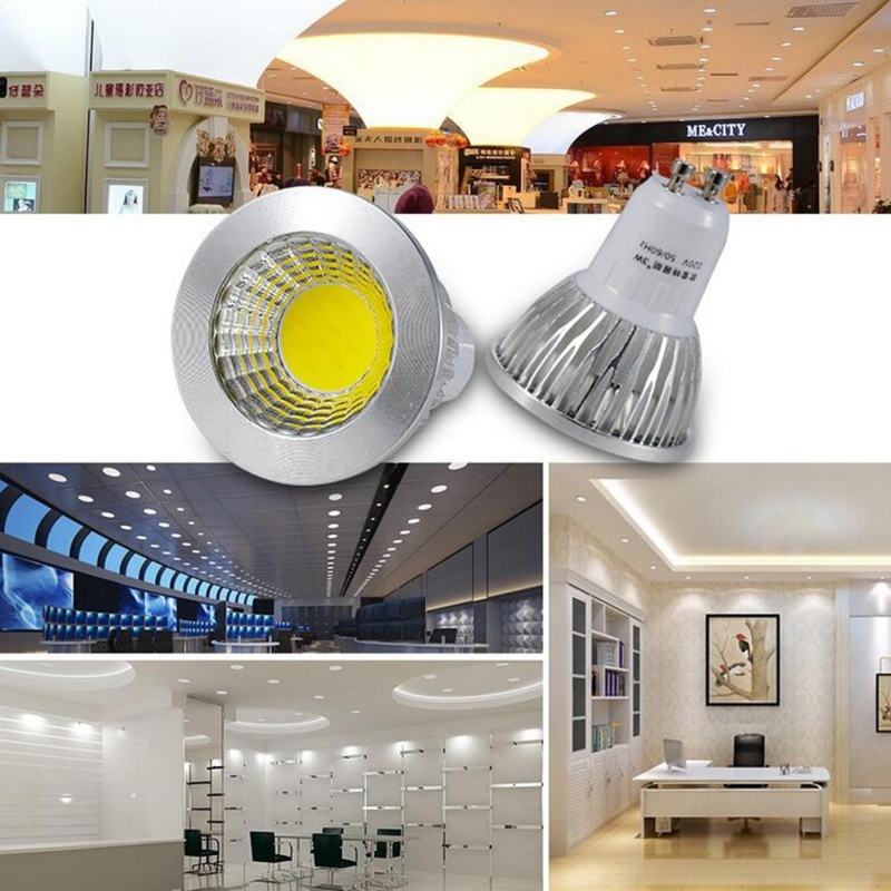 1PCS Super Bright GU10 LED Bulbs Dimmable AC110v-220v 9w 12w 15w LED Lamp Light e27 gu5.3 e14 b22 (mr16 12v) Led Spotlight bulb