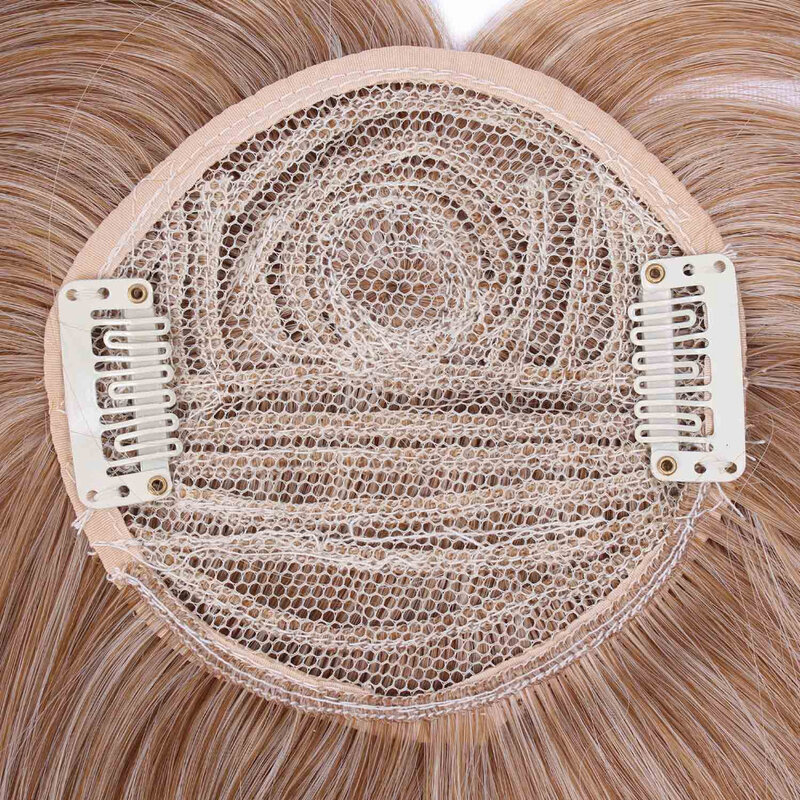 Clip para mujer en flequillo liso, tupé de pelo sintético, accesorios para el cabello con flecos