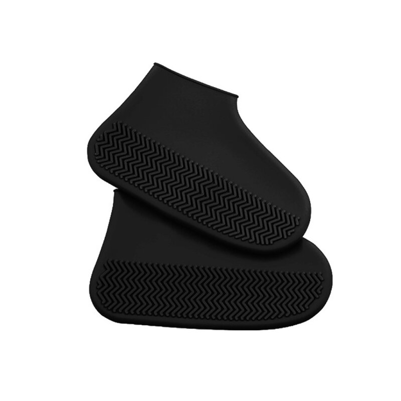 Wasserdichte Schuh Abdeckung Silikon Material Unisex Schuhe Protektoren Regen Stiefel für Indoor Outdoor Regnerischen Tage