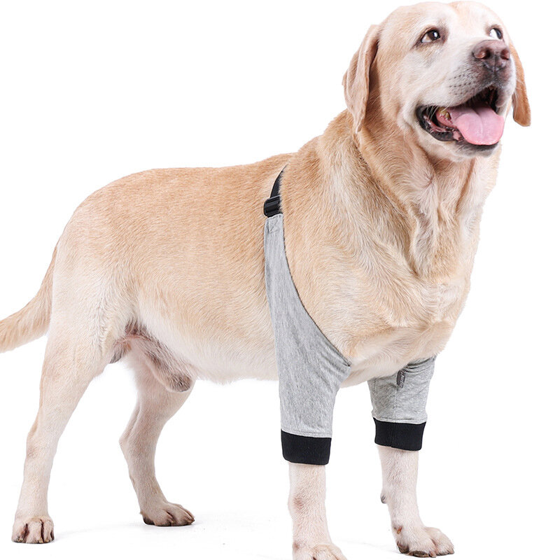 Protector de codo suave y transpirable para aliviar el dolor, soporte de hombro, almohadillas para codo canino _ WK