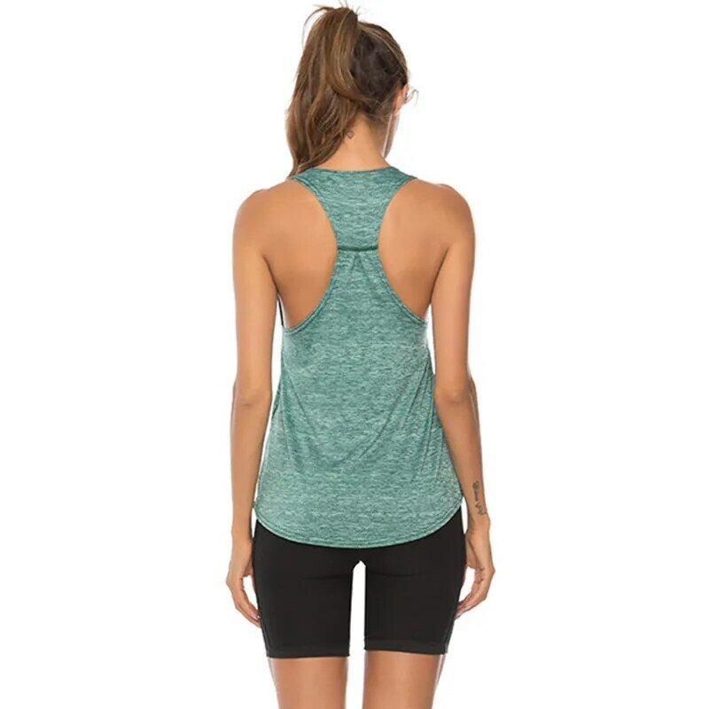 Ropa Deportiva Mujer 2022 Vest Losse Tank Running Workouts Kleding Yoga Stretch Sexy Blouse Gym Shorts Athletic Sportwear