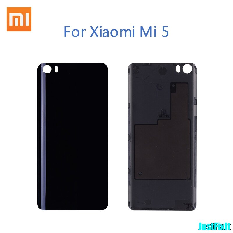 Penutup Belakang Baterai Plastik Asli untuk Xiaomi Mi 5 Penutup Belakang Baterai Pintu Belakang Pengganti untuk Xiaomi Mi5 Mi 5 M5