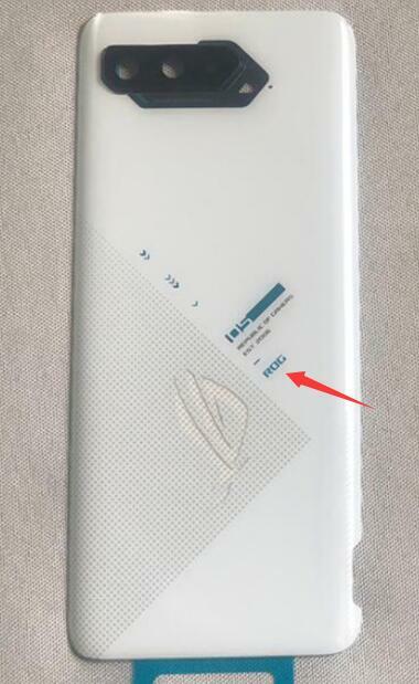 100% Original Rear Case For 6.78" Asus ROG Phone 5 5S ZS673KS Glass Panel Back Battery Cover Housing Door Lid + Camera Lens