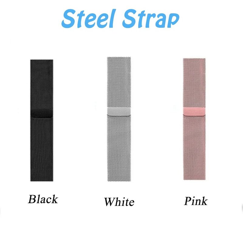 Smart Watch Strap Silicone Metal Strap For Apple Watch Band 44mm 42mm Rubber Wristband for W26 W56 W46 IWO 13 14 PRO Smartwatch