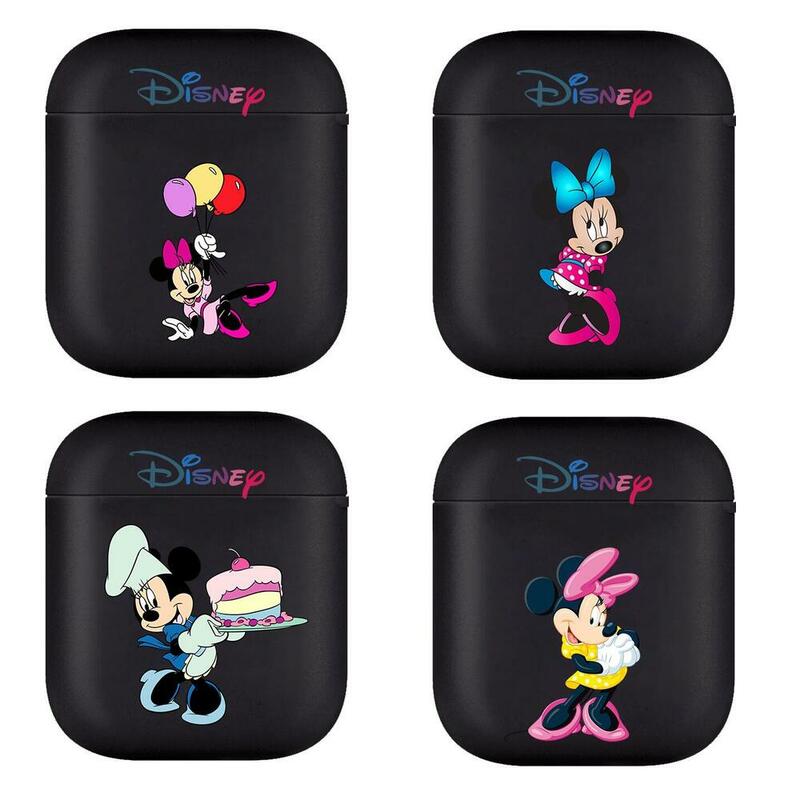 Disney miękkie silikonowe futerały do Apple Airpods 1/2 ochronna bezprzewodowa słuchawka Bluetooth do Apple Air Pods