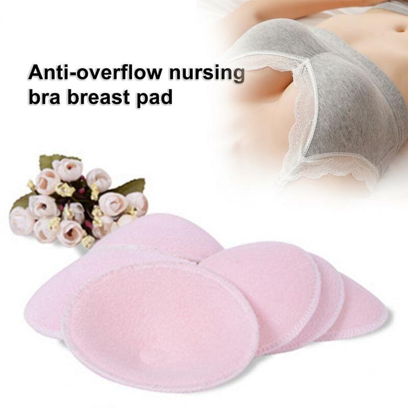 2Pcs Breast Pads Thicker Breathable Baby Feeding Supplies Contoured Shape Nursing Breast Pads for Mother Breast Pads Thicker
