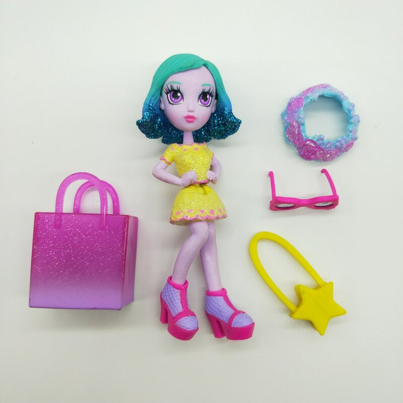 10cm boneca fora do gancho moda boneca surpresa substituição decodificação mista 4 polegadas modelo brinquedos presente para a menina