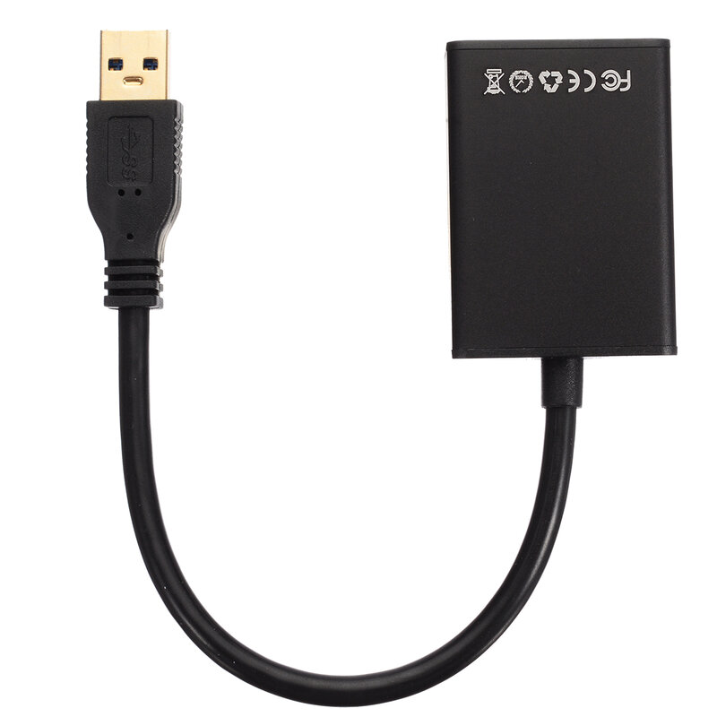 Konwerter USB 3.0 na HDMI 1080P USB3.0 na HDMI adapter graficzny multimedialny wyświetlacz adapter kabla wideo do laptopa HDTV TV
