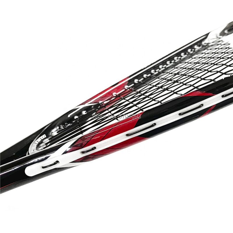 Raqueta de Squash Speedminton de grafito puro, tamaño completo con cuerdas duraderas, bádminton de velocidad Crossminton