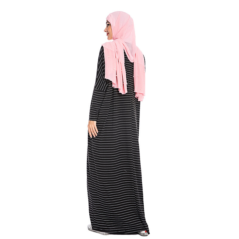 Dài Dubai Abaya Ả Rập Hồi Giáo Nhĩ Kỳ Hijab Hồi Giáo Đầm Abayas Cho Nữ Caftan Marocain Thổ Nhĩ Kỳ Hồi Giáo Quần Áo Djelaba Femme