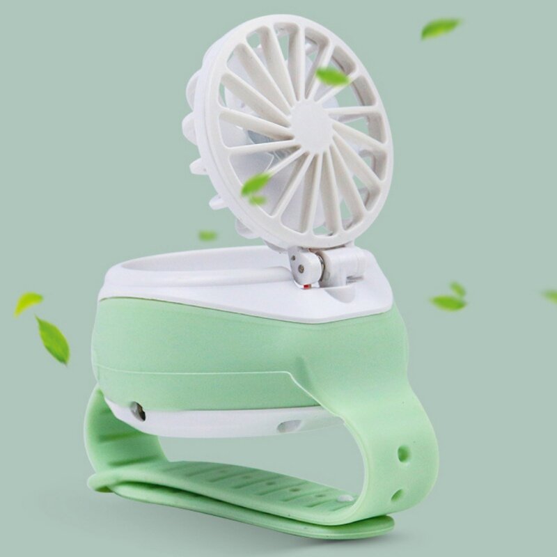 Nieuwe Usb Mini Opladen Lui Kleine Ventilator Creatieve Vouwen Mode Kinderen Geschenken Verstelbare Drie Versnellingen