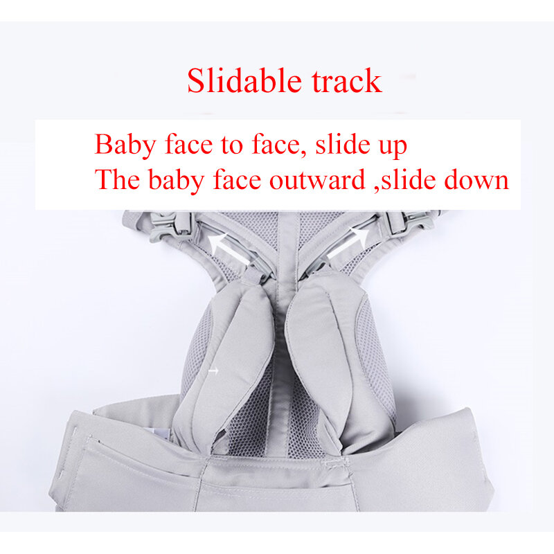 Omni Cool Air 360 marsupio ergonomico neonato imbracatura posteriore rivestimento frontale canguro avvolgere per viaggiare 0-36 mesi
