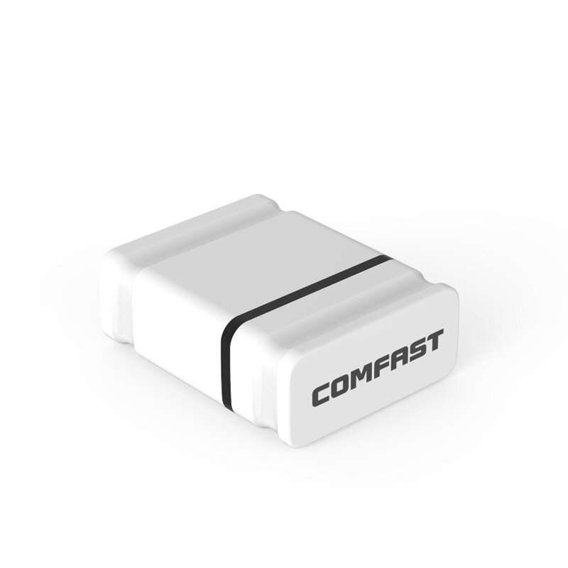 Миниатюрный USB Wi-Fi адаптер Comfast, Wi-Fi адаптер 150 Мбит/с, 802.11n/g/b, PCWi-Fi антенна, беспроводная LAN сетевая карта для компьютера, настольного компьютер...