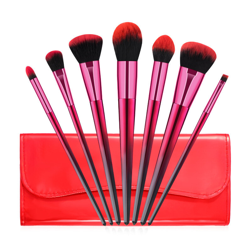 Set di pennelli per trucco elettrolitico rombo di moda ombretti fondotinta cosmetici Beauty Soft Hair Maquiagem spazzole kit di strumenti