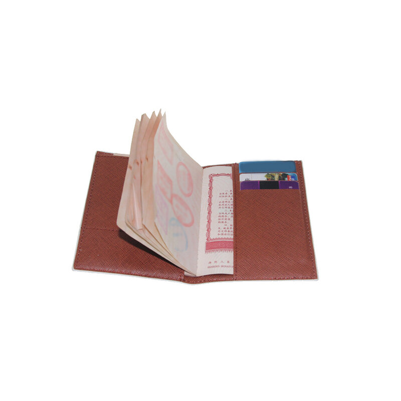 Bolsa de pasaporte impermeable con dibujos animados para estudiante, bolso para pasaporte de piel sintética con dibujos animados, divertido, impermeable