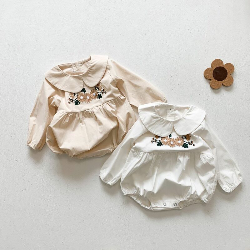 Yg Brand Children's Wear, 2021 Spring And Summer New Baby Top, Baby Khaki Embroidered Solid Color Long Sleeve Pregnant Women's C