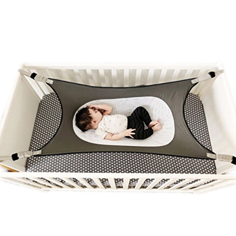 Balanço do bebê recém-nascido seguro algodão hammock para berço alta elástica infantil crianças dormindo pendurado cama portátil evitar sids assustar reflexo
