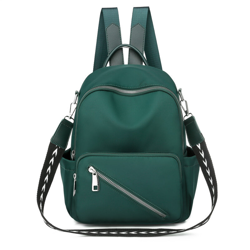Женский рюкзак 2021, модная Женская дорожная сумка, однотонная школьная сумка для колледжа, сумки на одно плечо для девочек-подростков, женски...