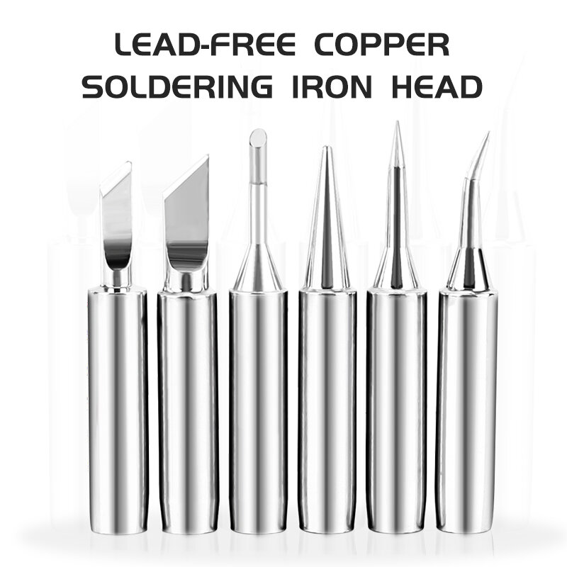Ferro de solda cobre puro 900m conjunto de ferro de solda dentro quente desencapado cobre elétrica ponta do ferro de solda estação de solda ferramentas