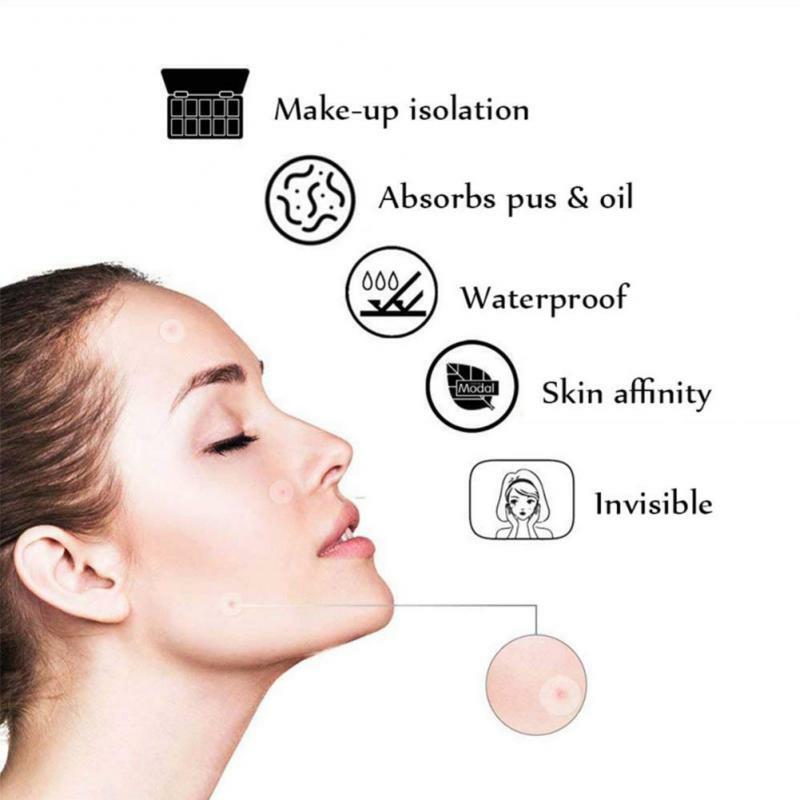 Parche para espinillas de eliminación de acné Invisible, granos y acné herramienta para quitar, absorbe Pus y aceite, parche para acné, belleza, cuidado de la piel, 36 Uds.