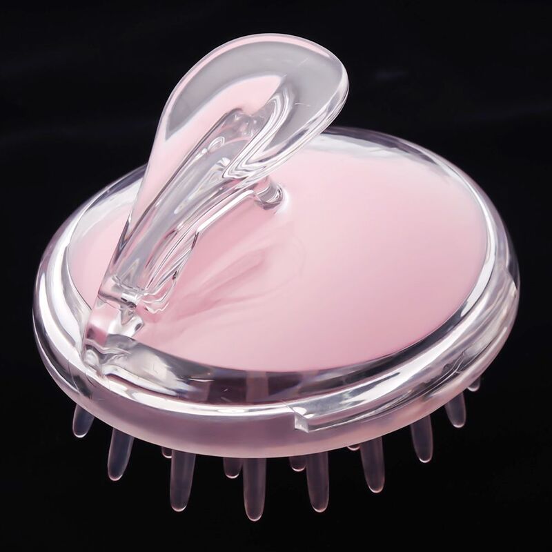 Szampon silikonowy Scalp prysznic mycie ciała wygodny masaż włosów masażer szczotka grzebień akcesoria łazienkowe