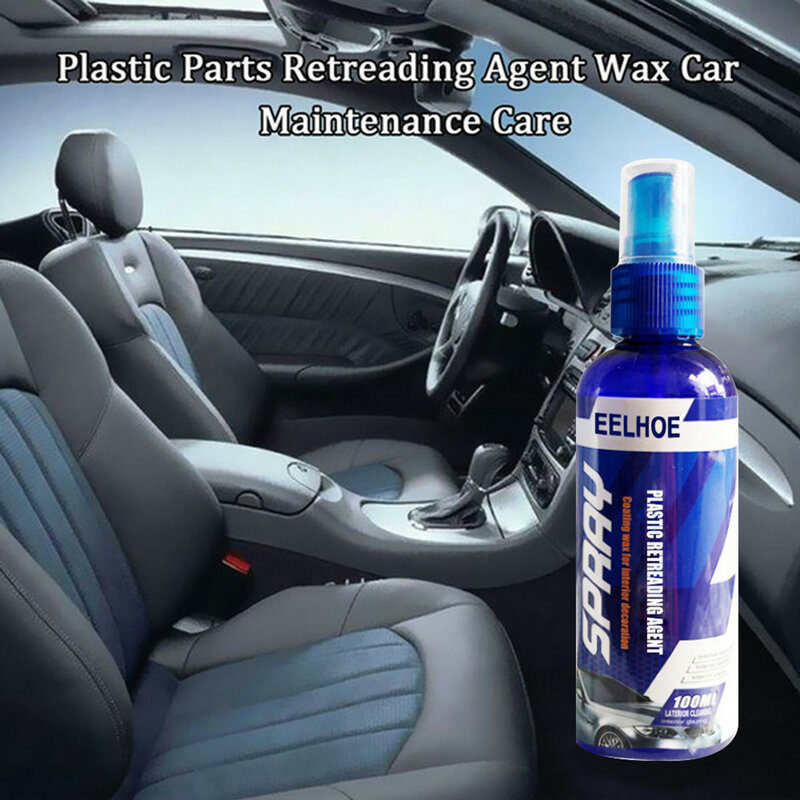 Plastic Parts Wax Instrument Panel Retreading Agent Automotive Interior Auto Plastic Renovated Coating Paste Maintenance Agent