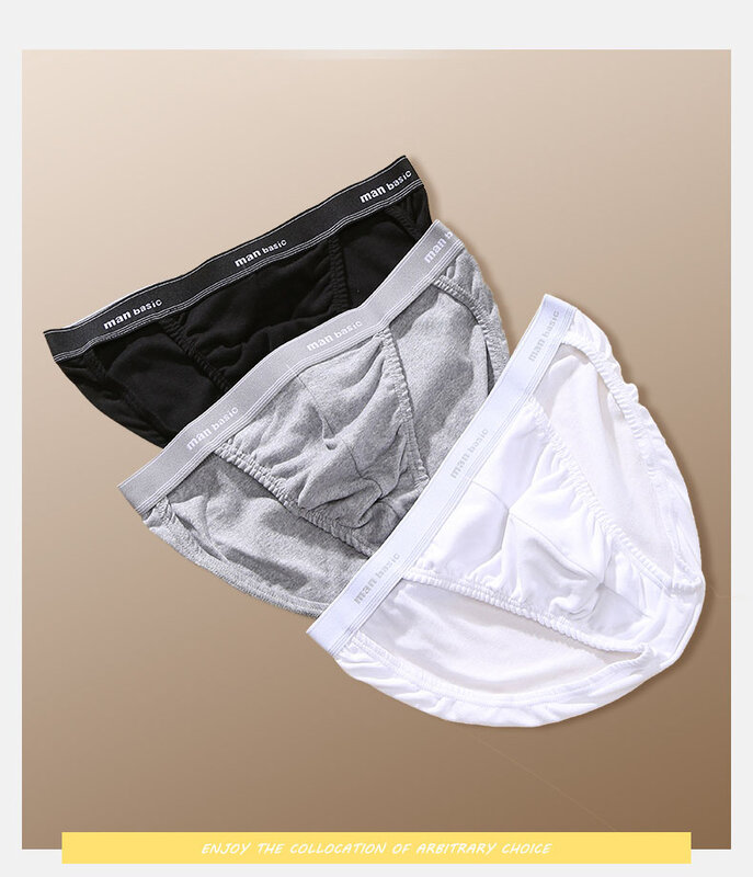 Cotton underwear for men, briefs for men, sexy underwear