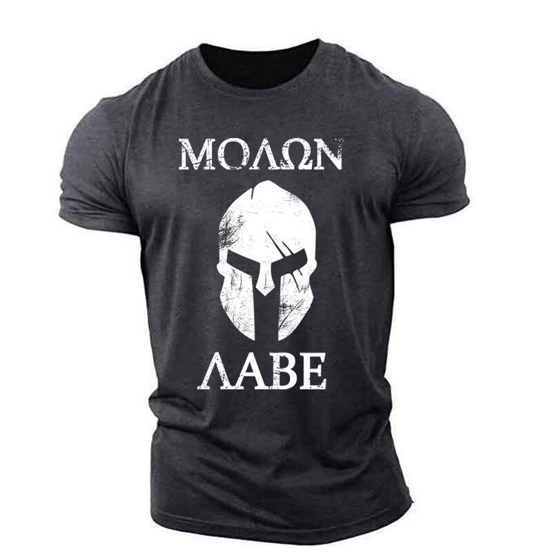 Spartan graphic t shirts For Men Install Muscles Top 3D Printd T-Shirts Sportswear Outdoor Light, Thin And Breathable elasticity
