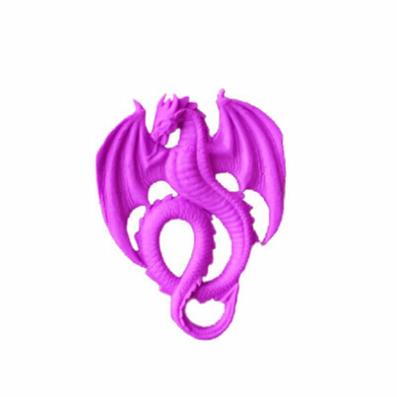 Ювелирные изделия УФ эпоксидная форма DIY 3D животное летающий дракон силиконовые помадные формы Конфета из смолы шоколадные формы